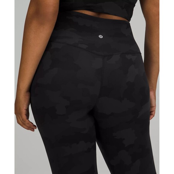 Lululemon Align High-Rise Pant 25" size 10 Heritage 365 Camo Deep Coal Multi - Picture 3 of 8